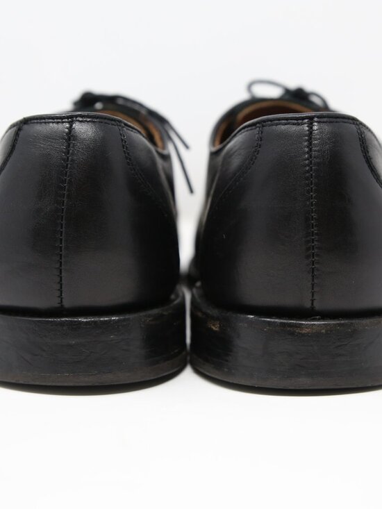 Allen Edmonds Burton Black Leather Moc Toe Lace Up Derby Shoes Men’s Size 10 D main image 9